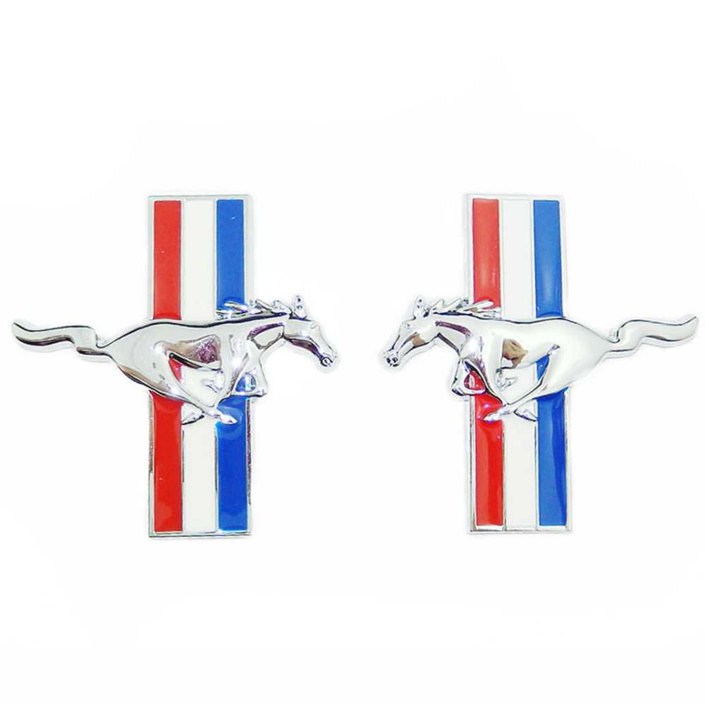 EMBLEMAT ZNACZEK LOGO FORD MUSTANG ZESTAW 2 SZTUKI porównaj ceny