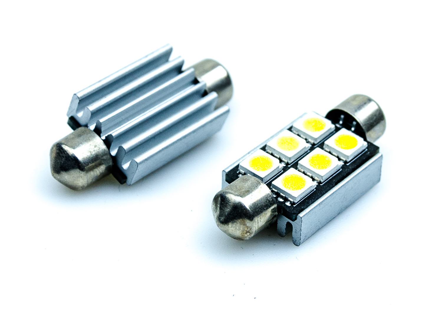 Żarówka rurkowa 6x LED C5W C10W SMD rurka Can Bus Żarówka CanBus LED