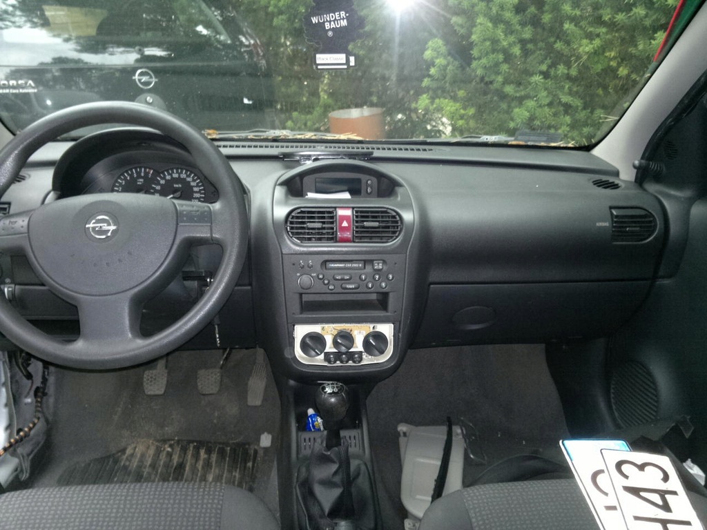 DESKA ROZDZIELCZA KONSOLA OPEL CORSA C COMBO TIGRA 7298309426