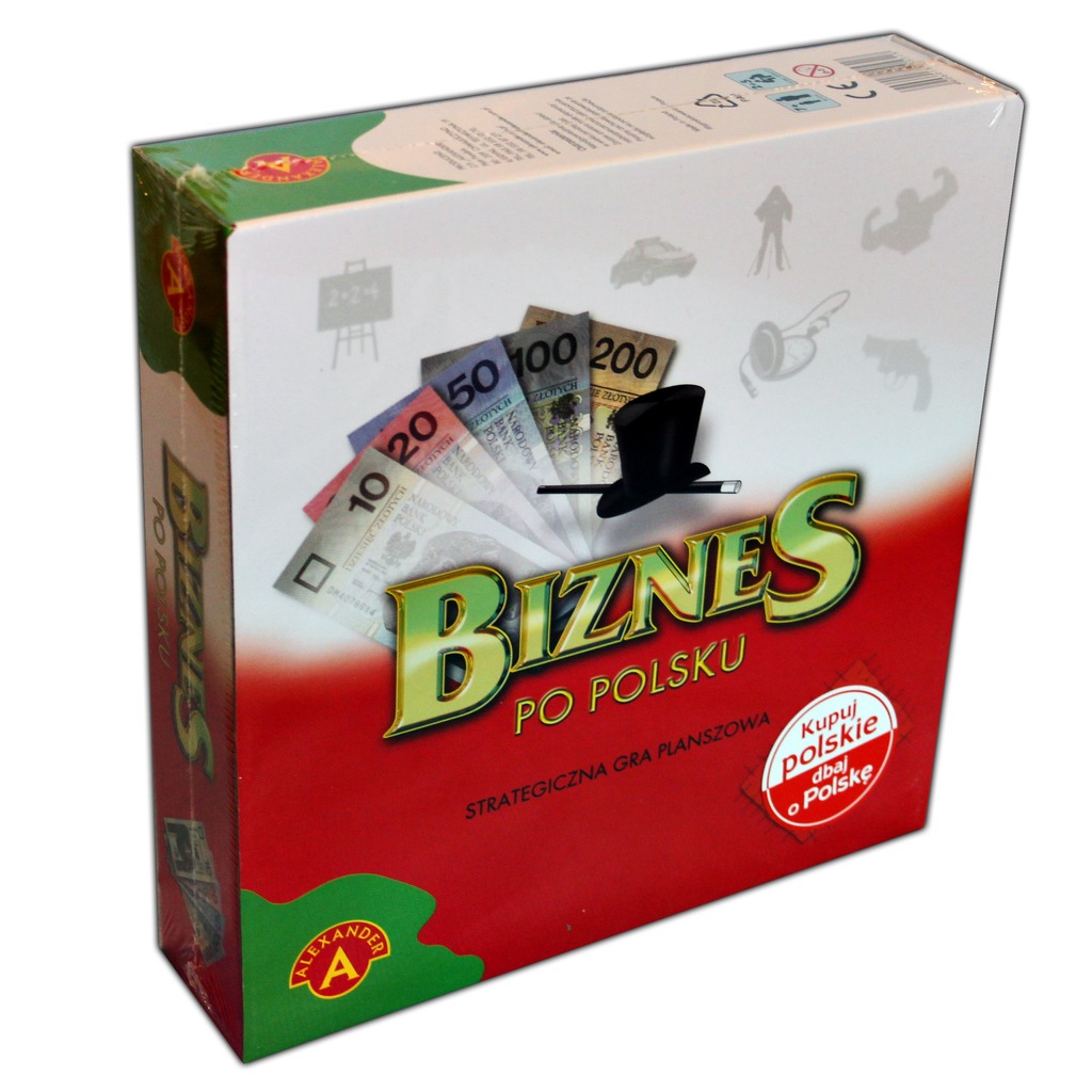 BIZNES PO POLSKU średni jak Monopoly Eurobiznes 7086041290