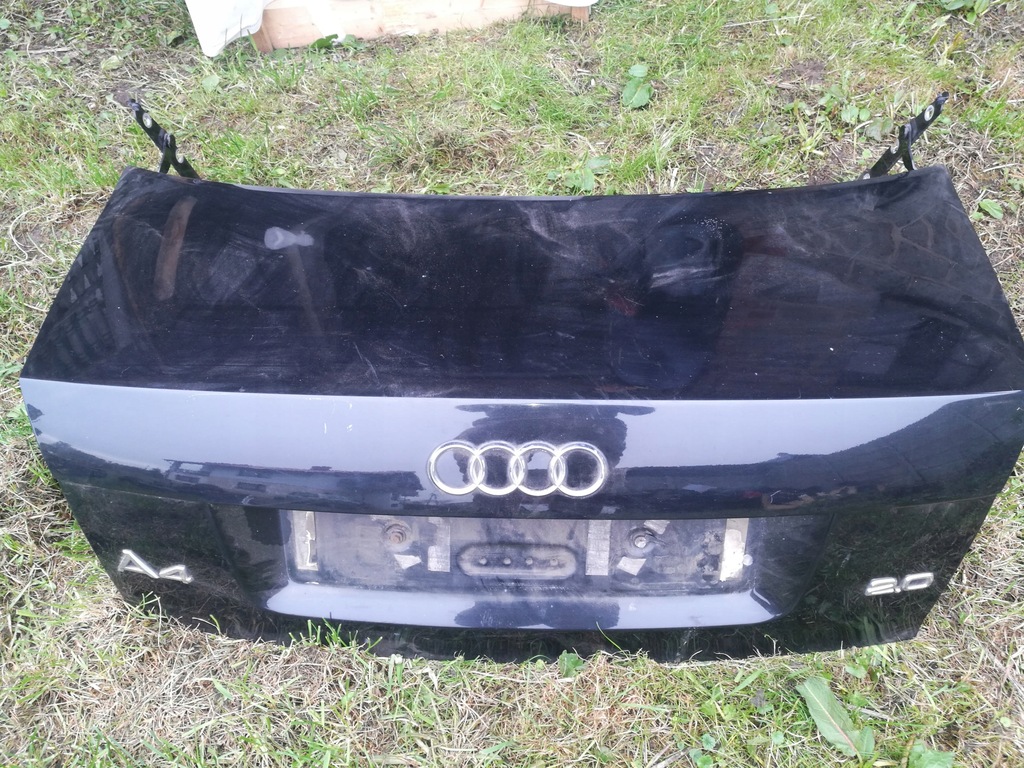 KLAPA TYLNA TYŁ BAGAŻNIKA AUDI A4 B6 LZ9W 7642582678 oficjalne