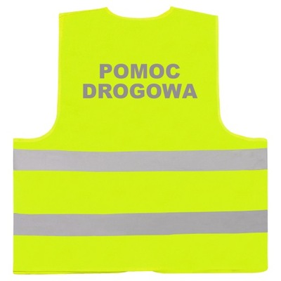 Odblaskowy Str J Pomoc Drogowa Bezpieczny Widoczny