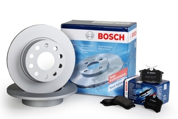 Tarcze Klocki Bosch Tył VW GOLF PLUS 253mm