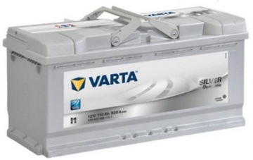 Батарея VARTA SILVER 110Ah 920A I1 MAX Boot