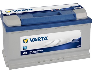 Akumulator 95AH/800A P+ VARTA G3 Blue Dynamic