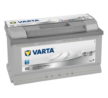 Akumulator VARTA 100Ah 830A P+ H3 Dowóz montaż