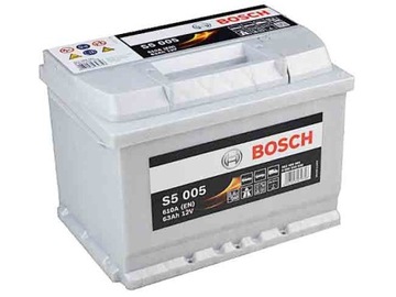 Акумулятор BOSCH SILVER S5 63 AH 610a S5005