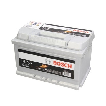 Аккумулятор BOSCH SILVER S5 74Ah 750A P+