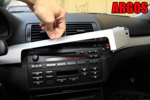 Радіо рамка роз'єм iso червоний антена BMW 3 E46 - 10