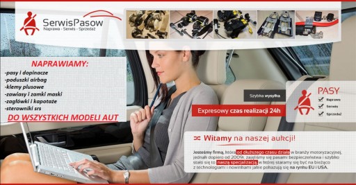 VW T-ROC 2GA PASY PODUSZKI AIRBAG NOWE ZAŚLEPKI - 2