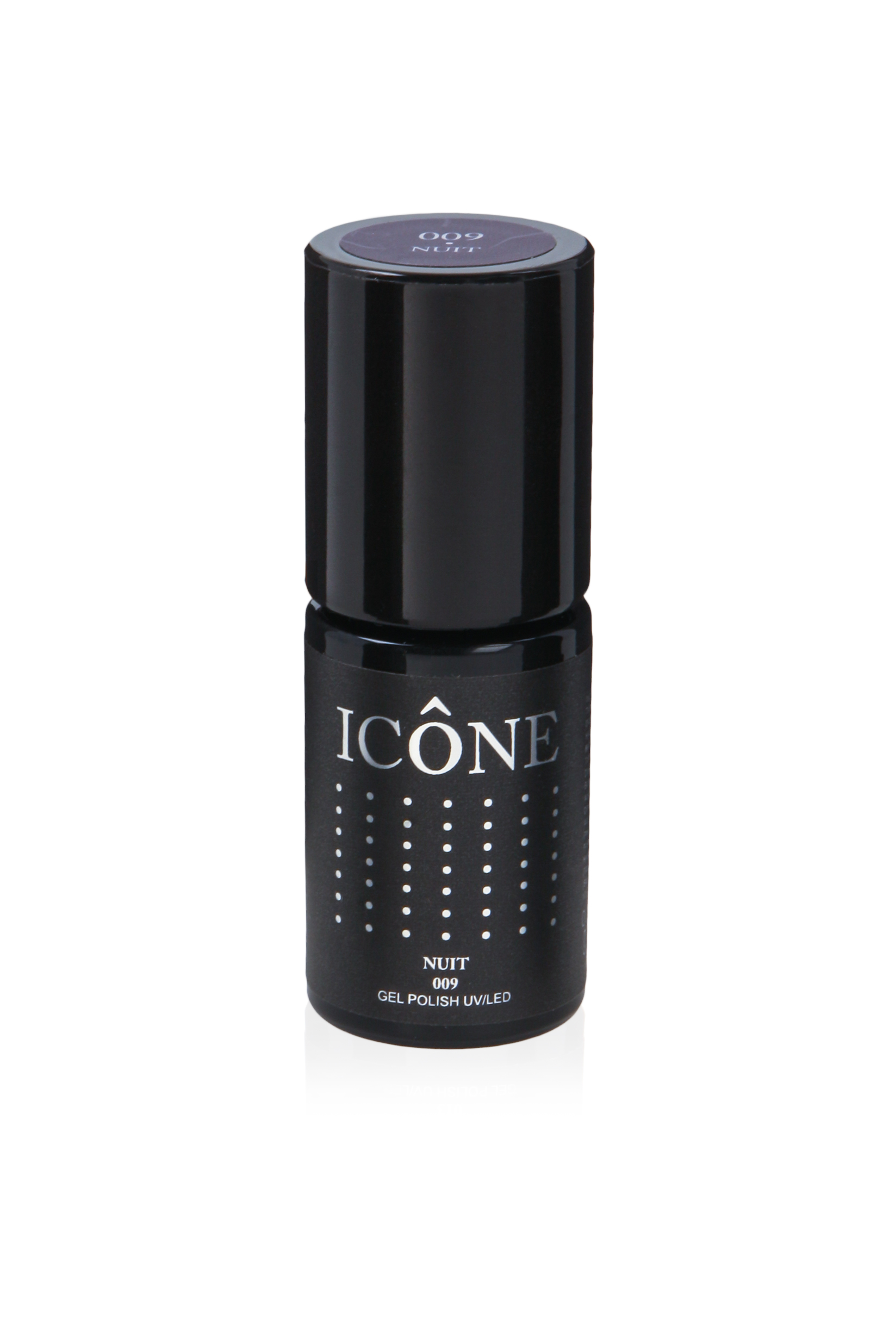 

Lakier hybrydowy Icone fioletowy 009 nuit