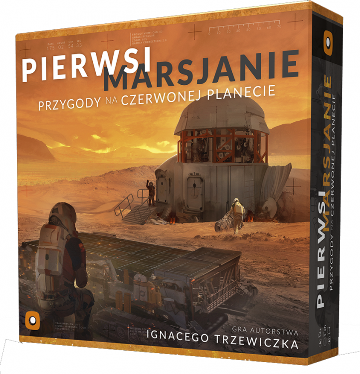 Gra planszowa Portal Games Pierwsi Marsjanie Przygody na Czerwonej Planecie