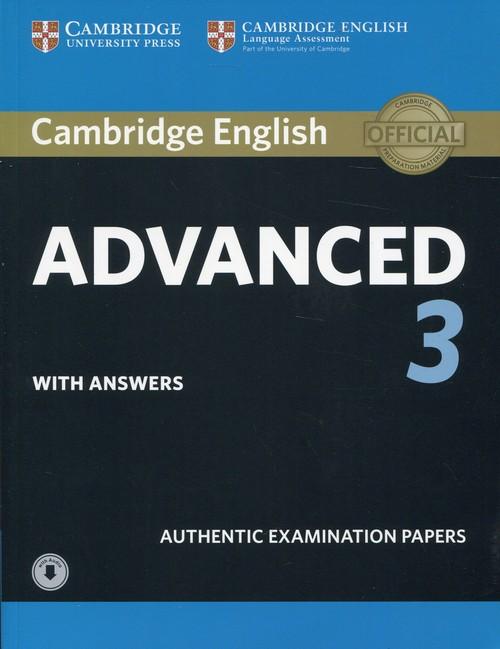 

Cambridge English Advanced 3 with answers with