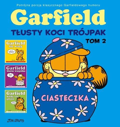 

Garfield Tłusty koci trójpak Tom 2 Jim Davis