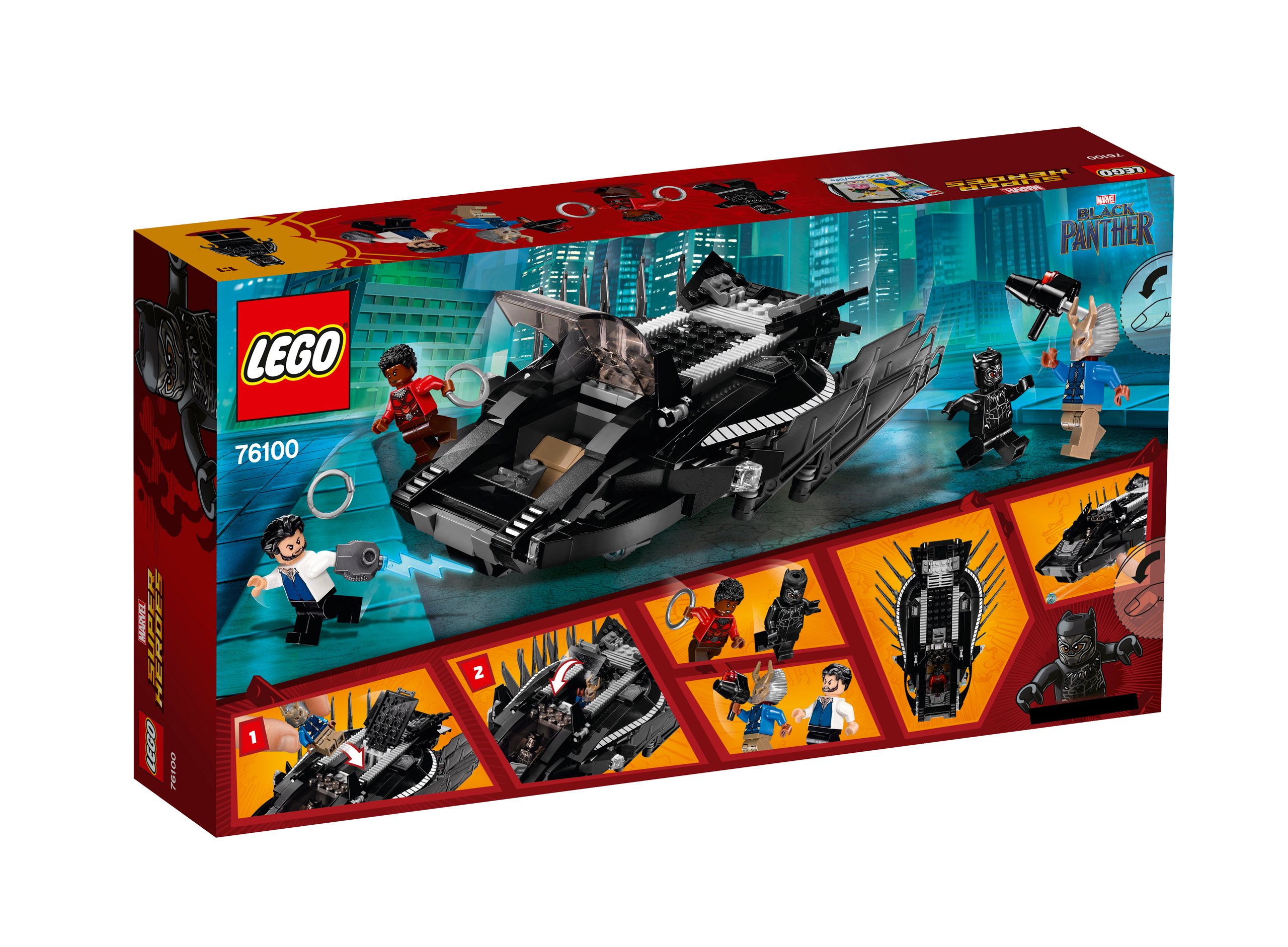 Lego Heroes 76100 Atak Myśliwca Royal Talon