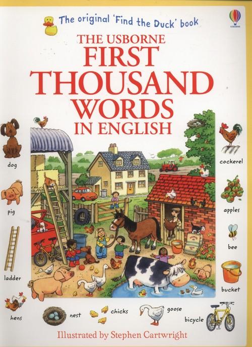 

First Thousand Words in English Amery Heather
