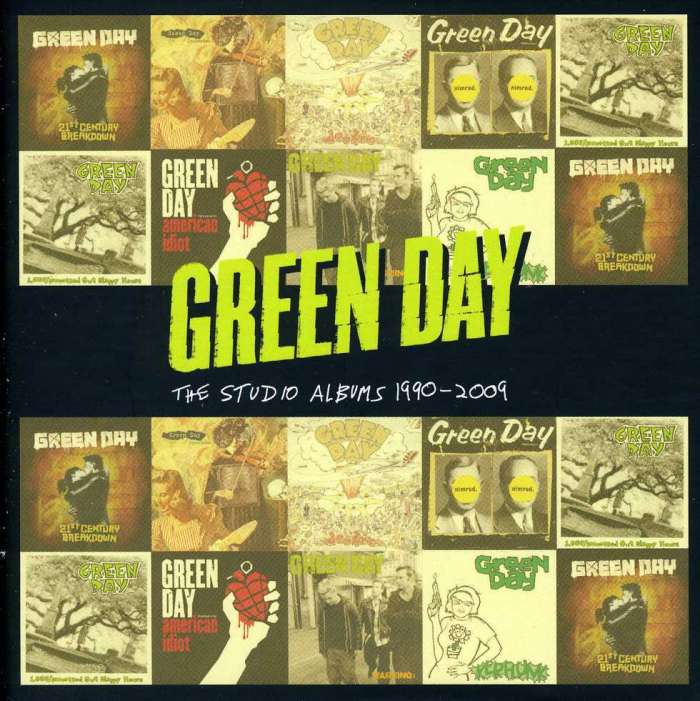 

Green Day The Studio Albums 1990 - 2009 CD