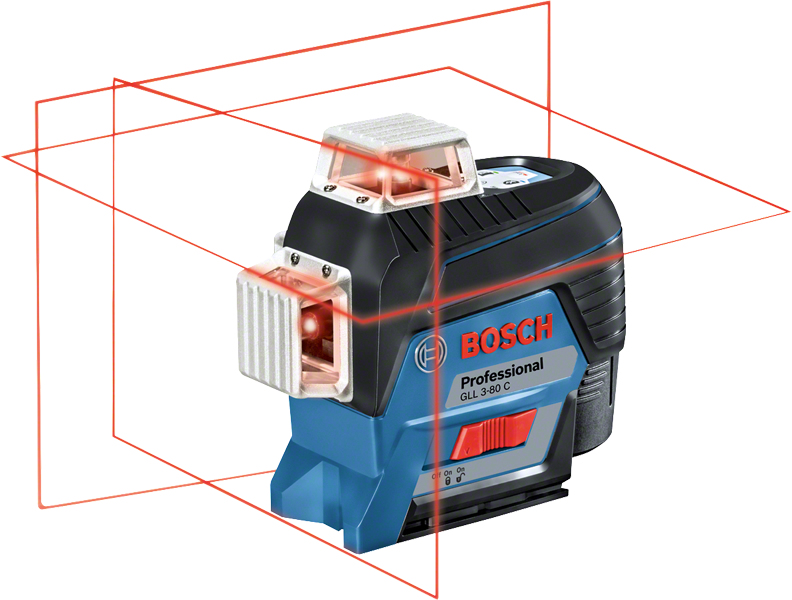 

Bosch Gll 3-80 C Niwelator liniowy 30 m