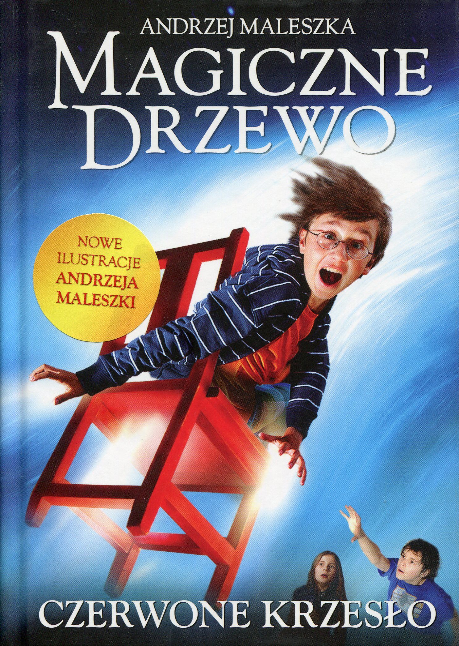 

Magiczne Drzewo Czerwone krzesło Maleszka Andrzej