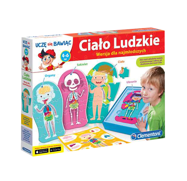 

Clementoni Ciało ludzkie dla najmłodszych 60931