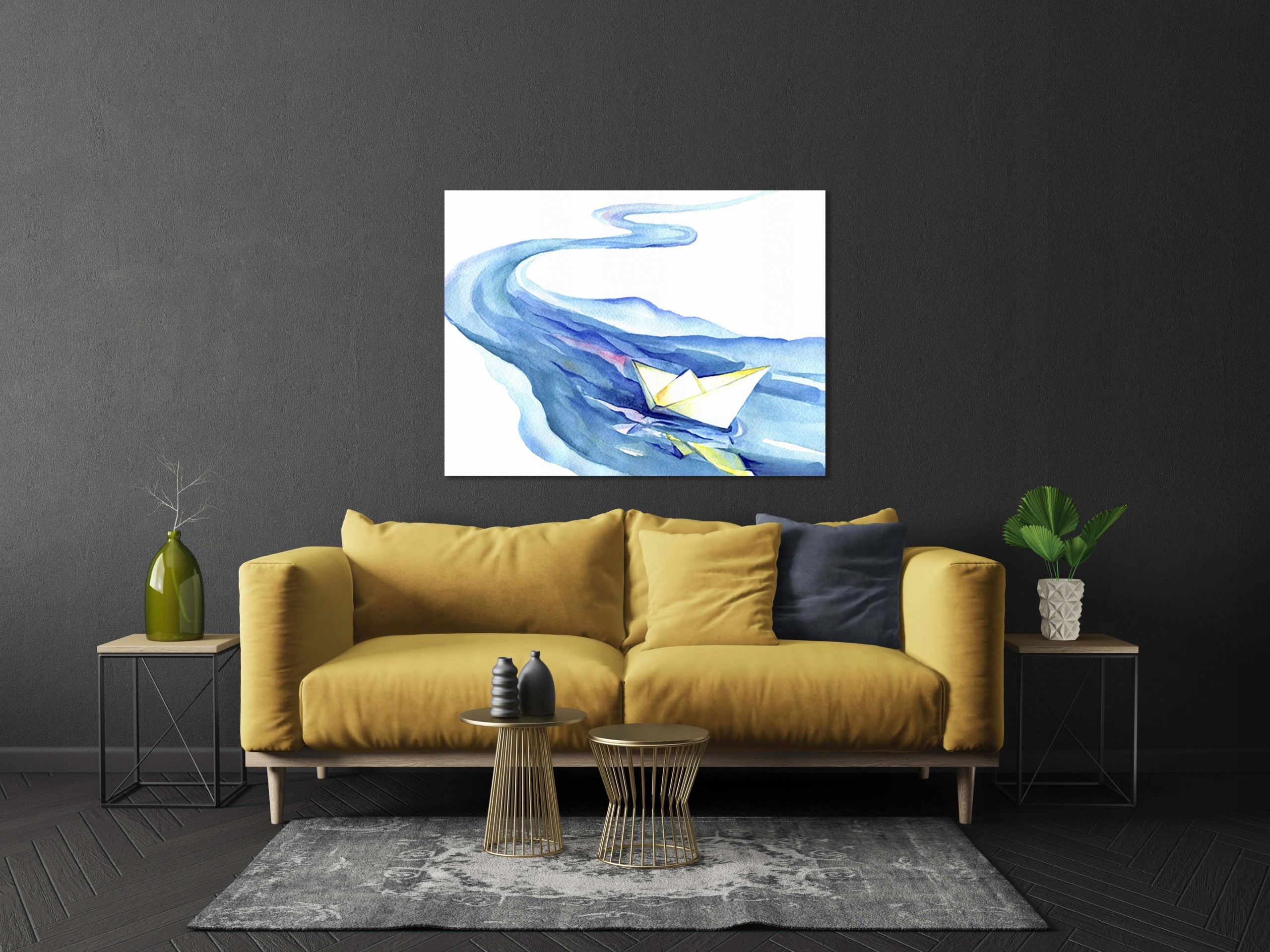 OBRAZ na płótnie ABSTRAKCJA 98528067 120x80 WZORY Marka inna