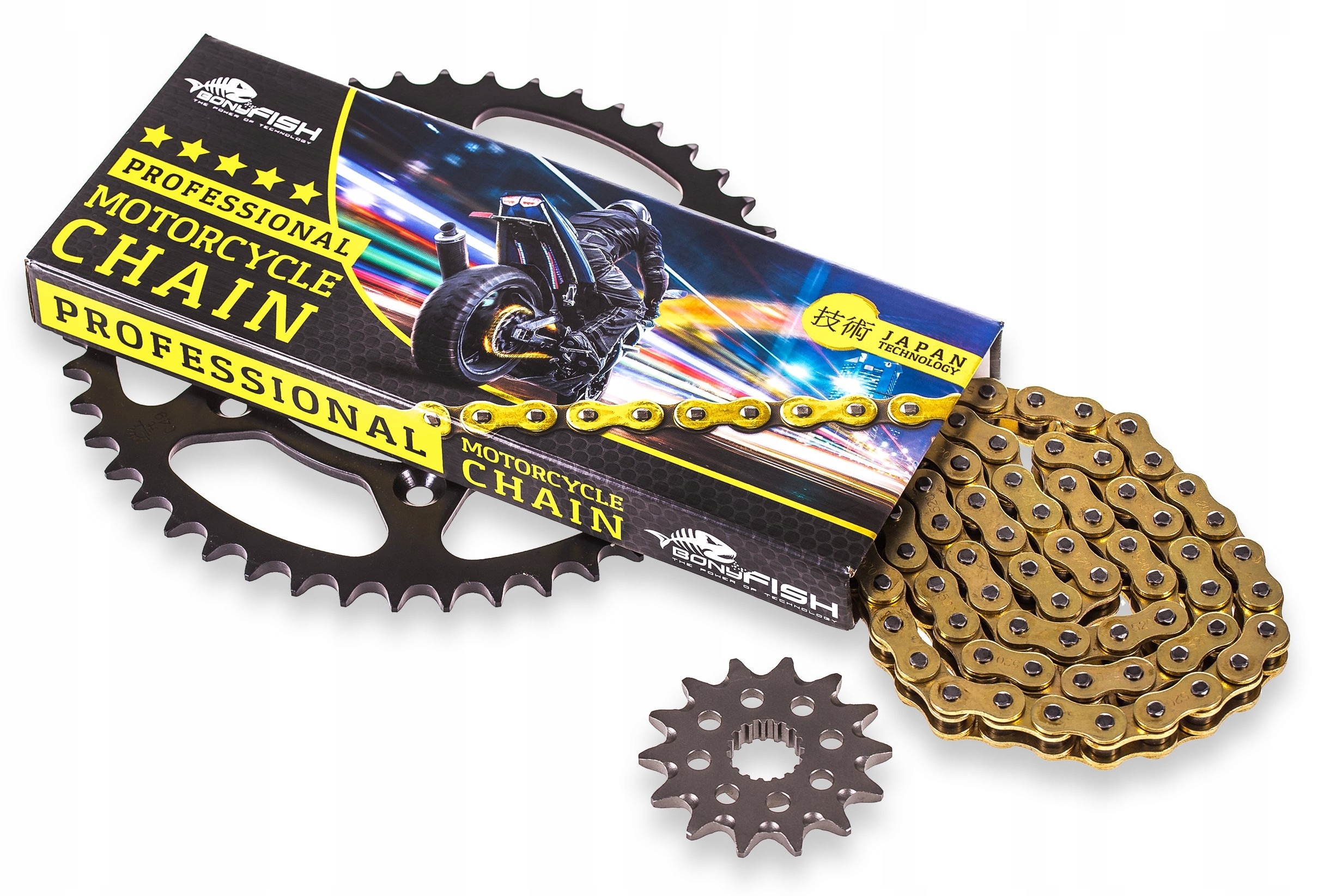 

Zestaw napęd-owy Yamaha MT-03 5YK X-Ring S.Wzm