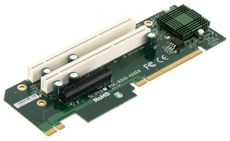 Supermicro RSC-R2UU-A2XE8 Rozšiřující karta Pci-x Pcie