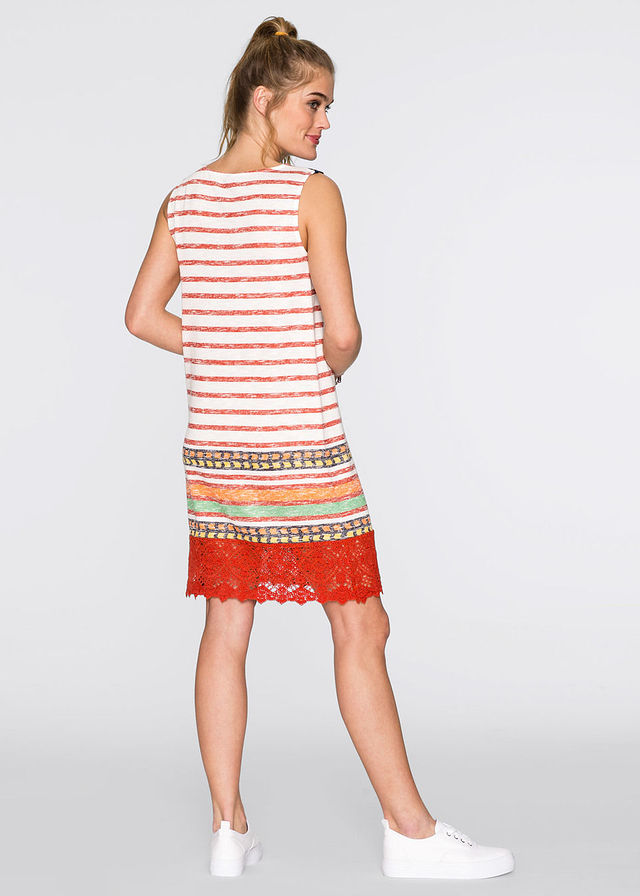 F2785 SUKIENKA W PASKI Z KORONKĄ RAINBOW R.32/34 Kod producenta 911910