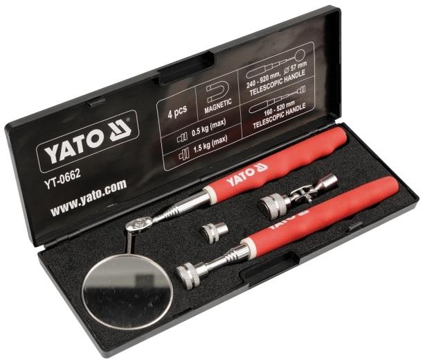 

Yato Zestaw Chwytak Magnetyczny Lusterko YT-0662