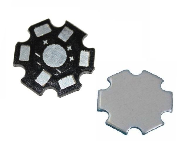 

5 szt. Radiator Aluminiowy Pcb Do Power Led 1W 3W