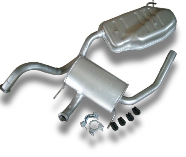 RENAULT LAGUNA 1.8 и,2.0 и,2.2 D глушители комплект.+ бесплатно