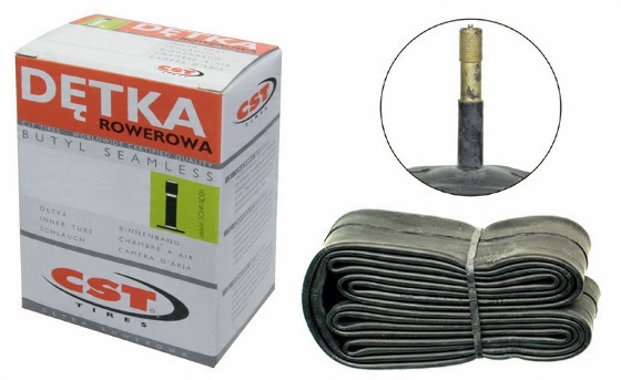 

Dętka Cst 28 cali 700x25/32c zawór Av 48mm