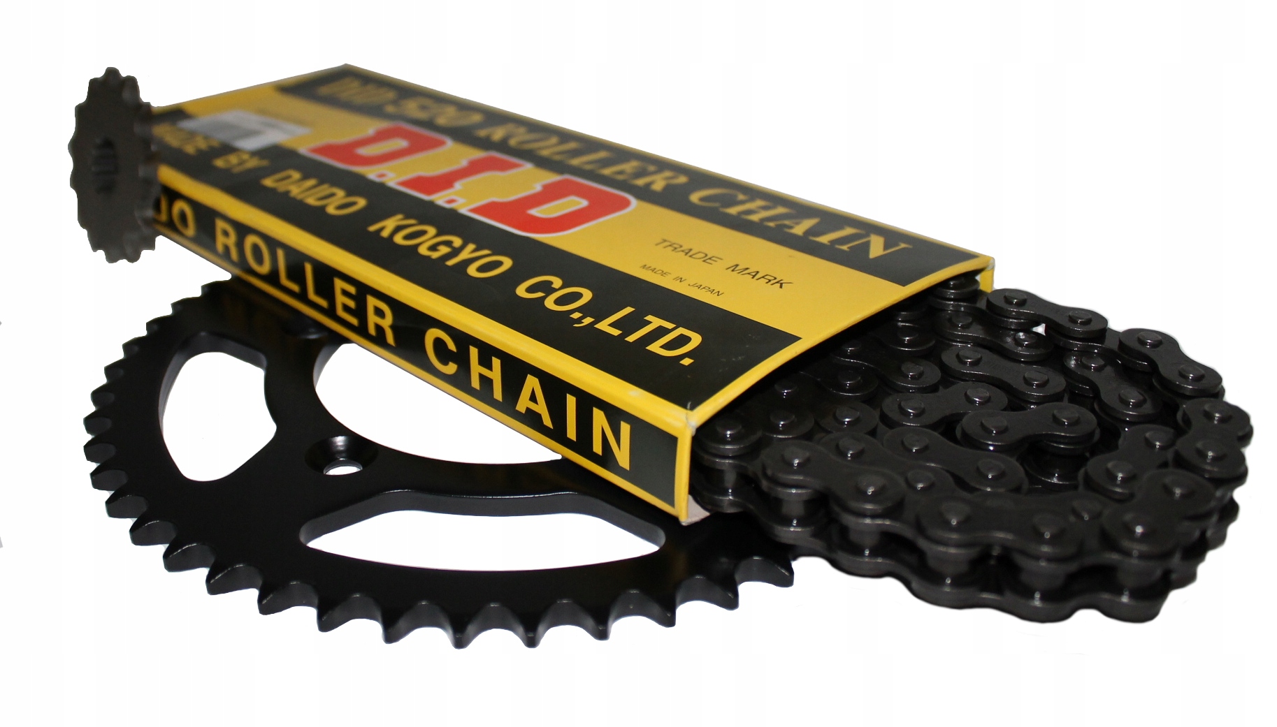 Sada pohonu Kawasaki Kx 125 90-91r Ozubené kolo řetěz DiD