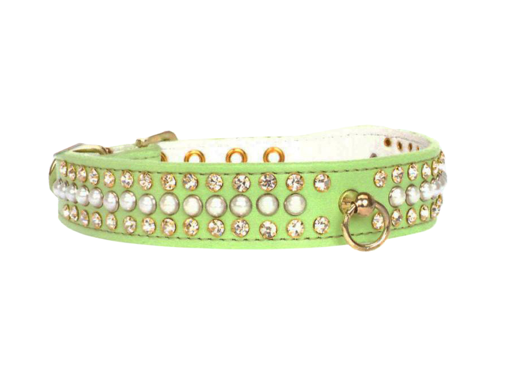 

Obroża Z Cyrkoniami Zielona L 25-50cm LO-57146