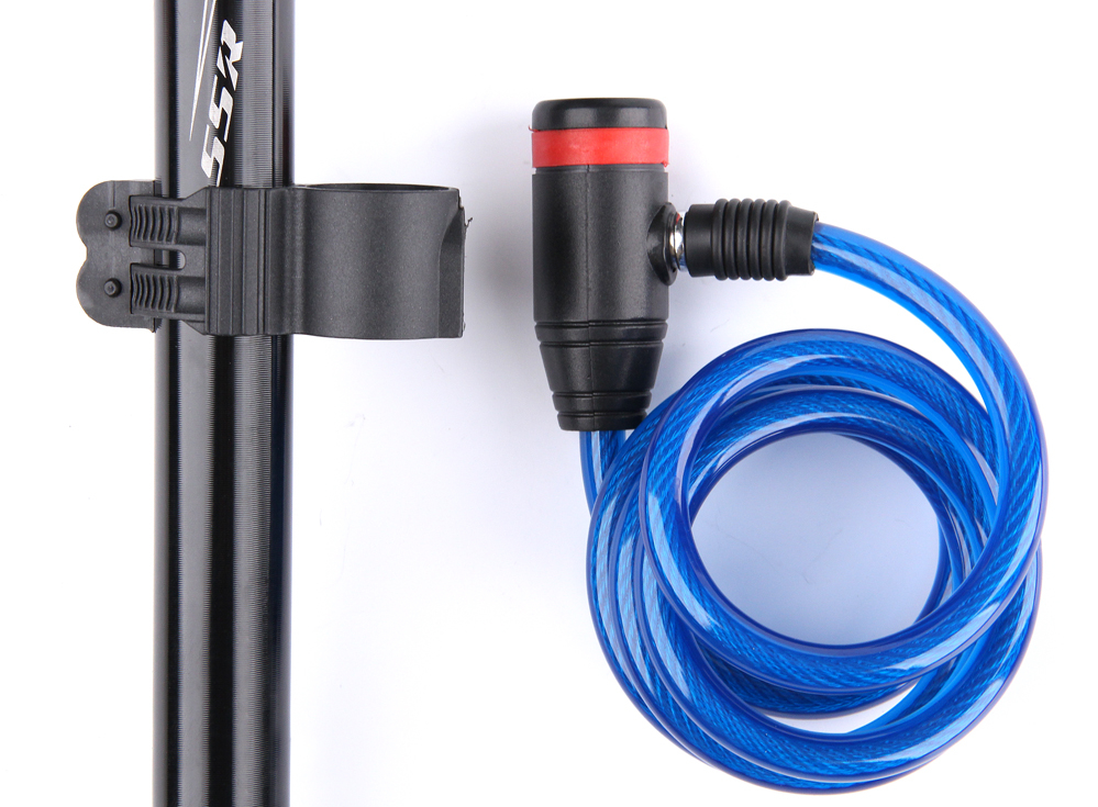 LINKA ROWEROWA Z UCHWYTEM ZAMYKANA NA KLUCZ 180cm Model 77835