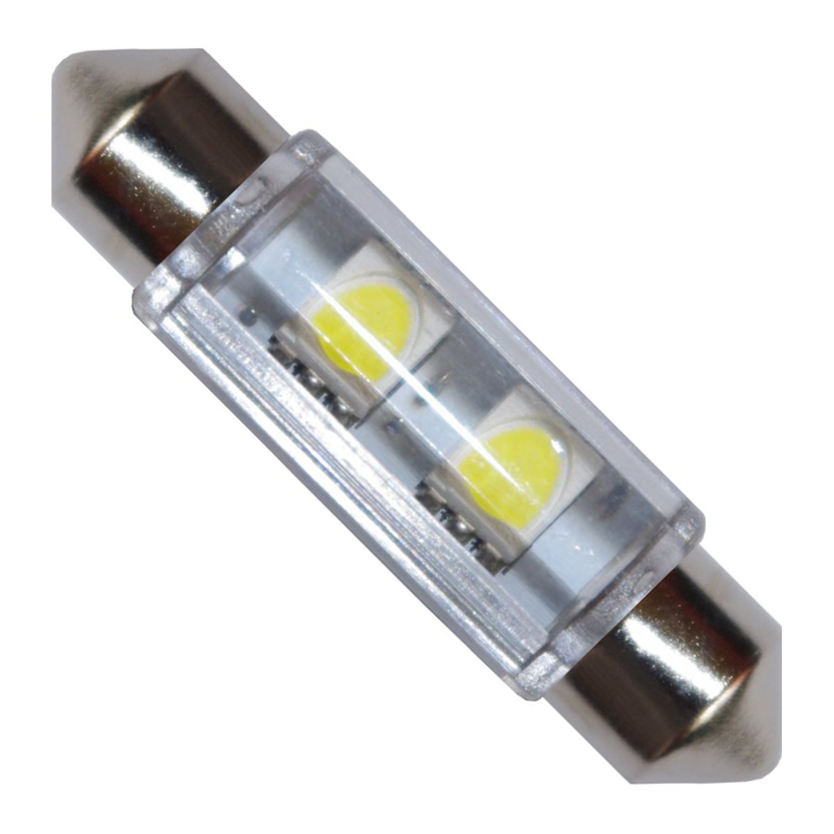 

Żarówka rurkowa C10W 42mm 2 Smd 5050 Led Niebieska