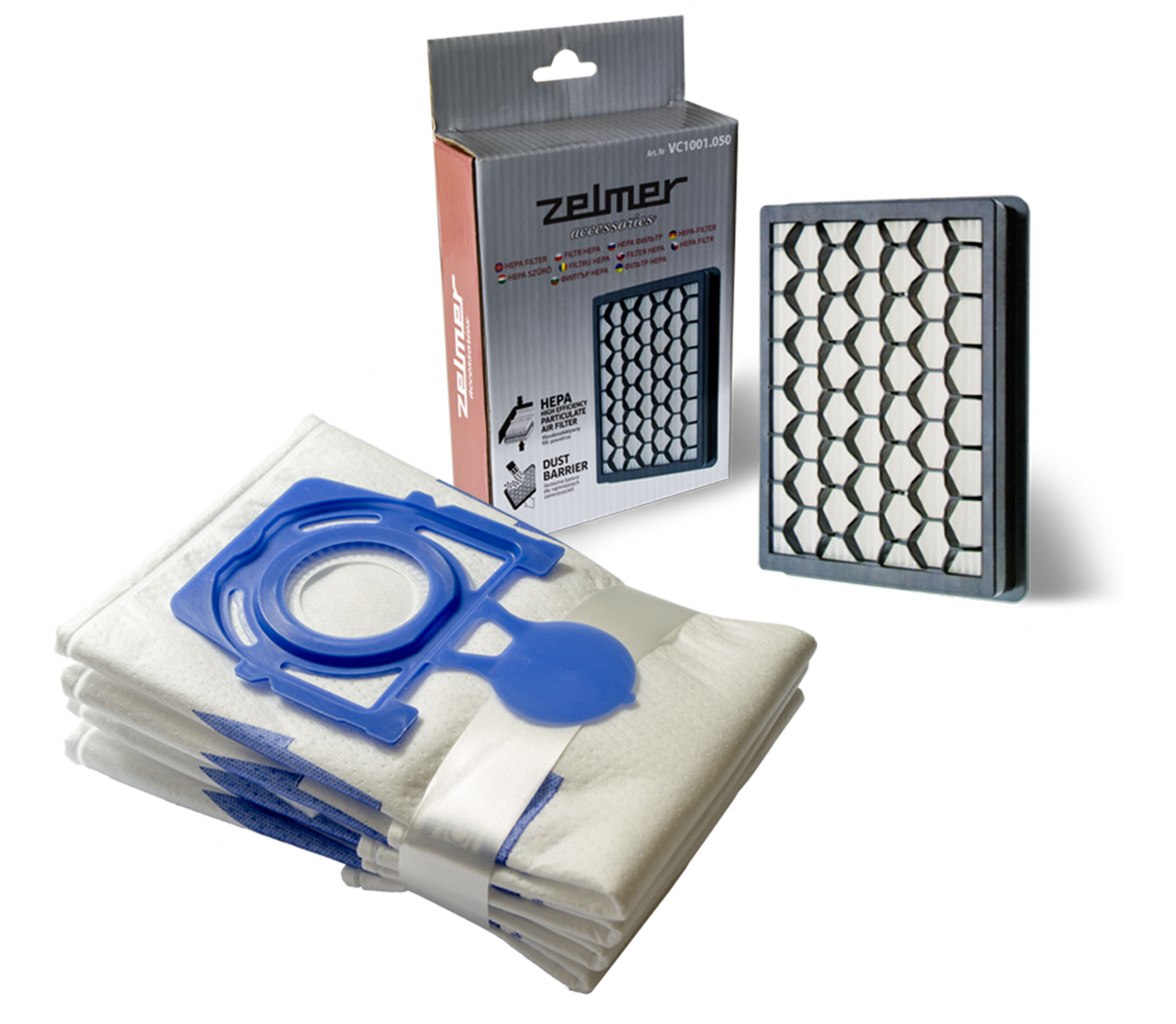 

Filtr Hepa Zelmer Roto ZVCA225S E11 Worki 12SZT