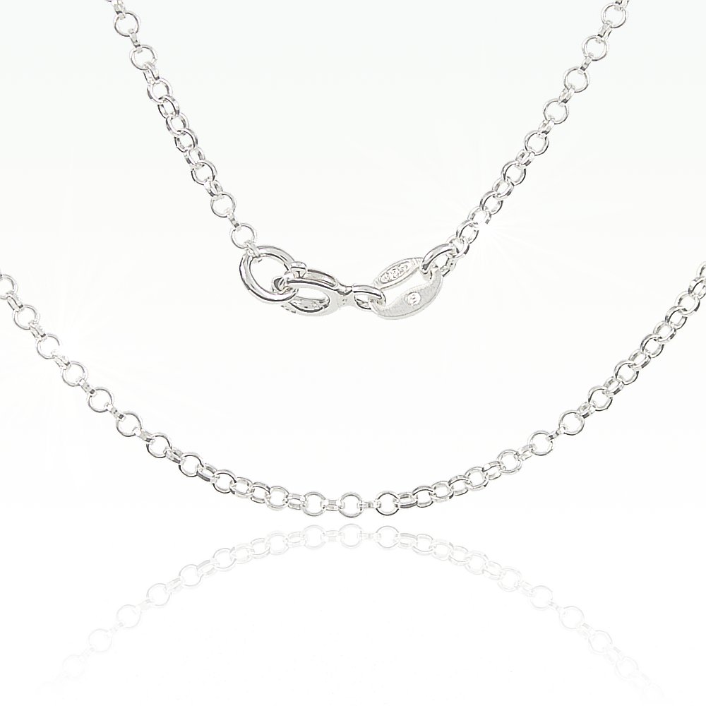 Srebrny Łańcuszek ROLO 36 cm Marka Inna marka