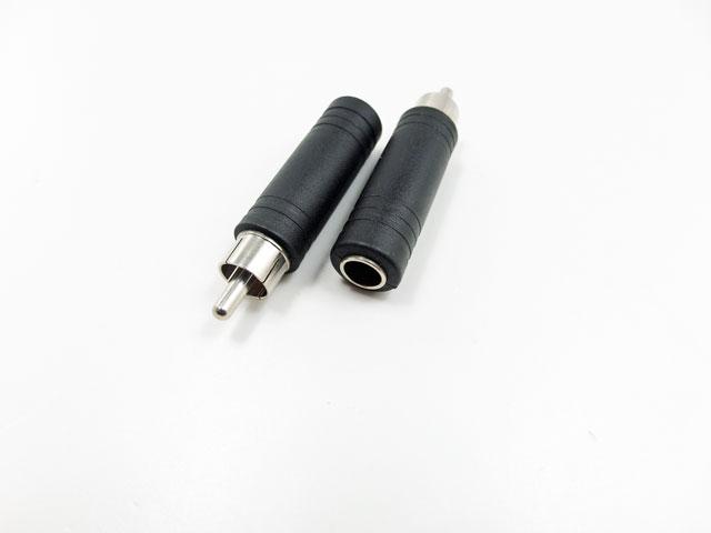 

adapter wtyk rca chinch / gniazdo jack mono 6,3