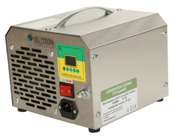 POLSKI OZONATOR DAWID 2 GENERATOR OZONU 10 Model Dawid 2