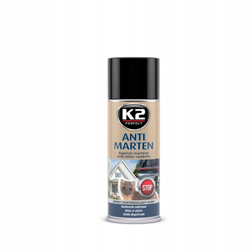 K2 ANTI MARTEN ODPUDZOVAČ NA HLODAVCE KUNY 400ML