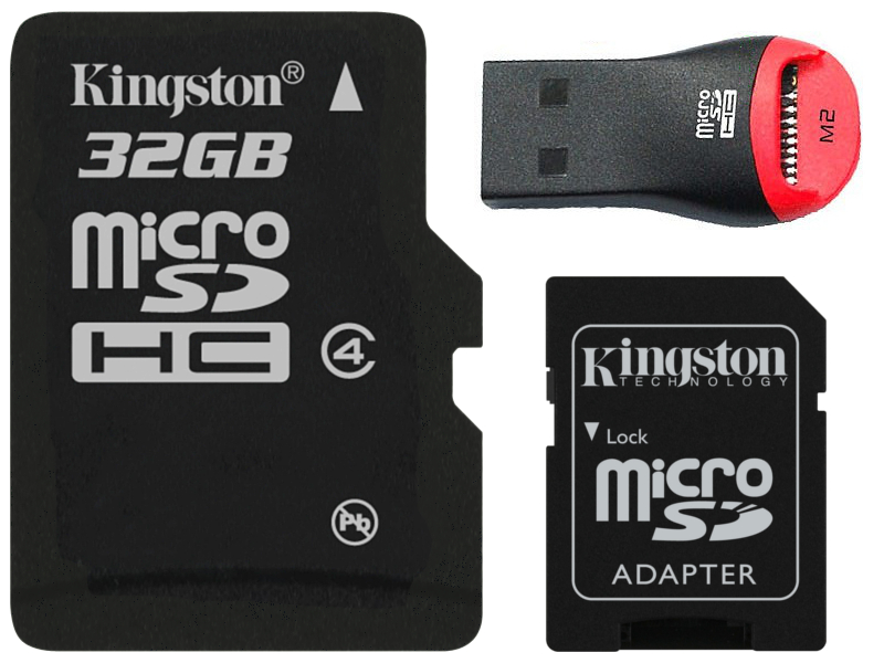 

Kingston Karta Micro Sd 32GB cl10 Uhs Czytnik M2