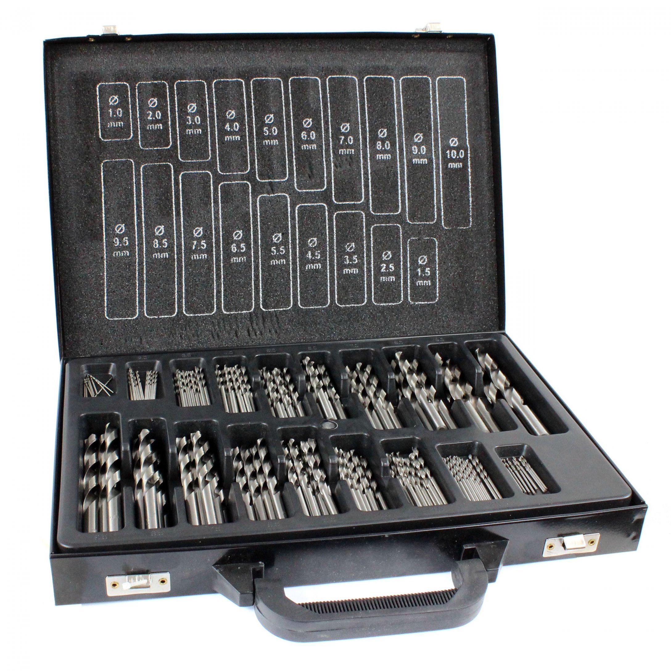 

Zestaw Wierteł Do Metalu 170 sztuk 1-10 mm Wiertła