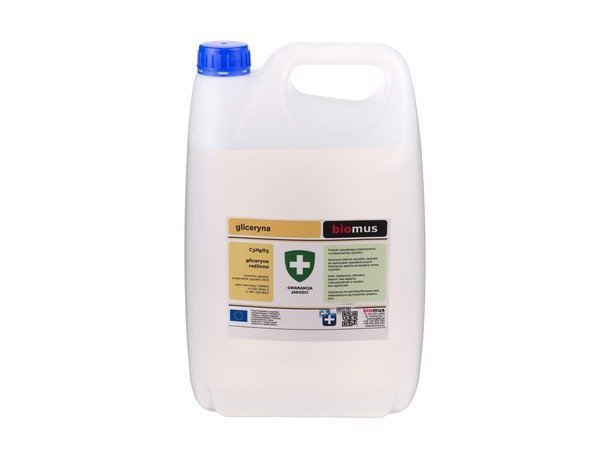 

Gliceryna roślinna farm. Czysta Biomus 5kg