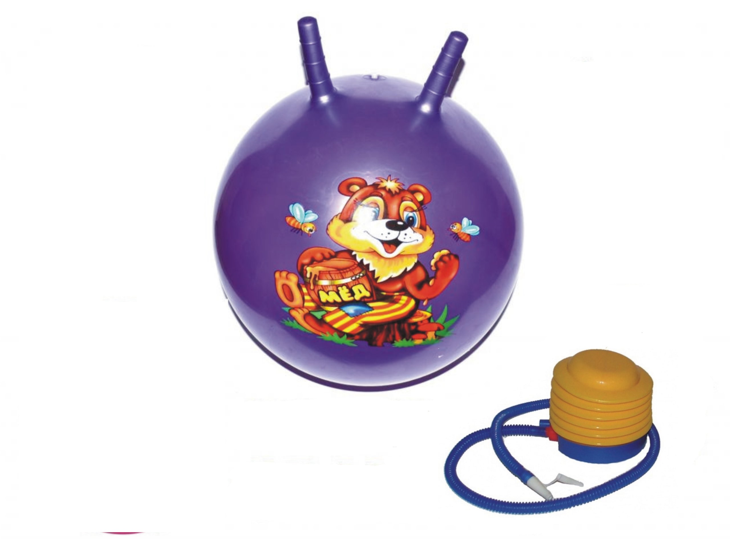 

Duża Piłka Skoczek Do Skakania 55CM Pompka