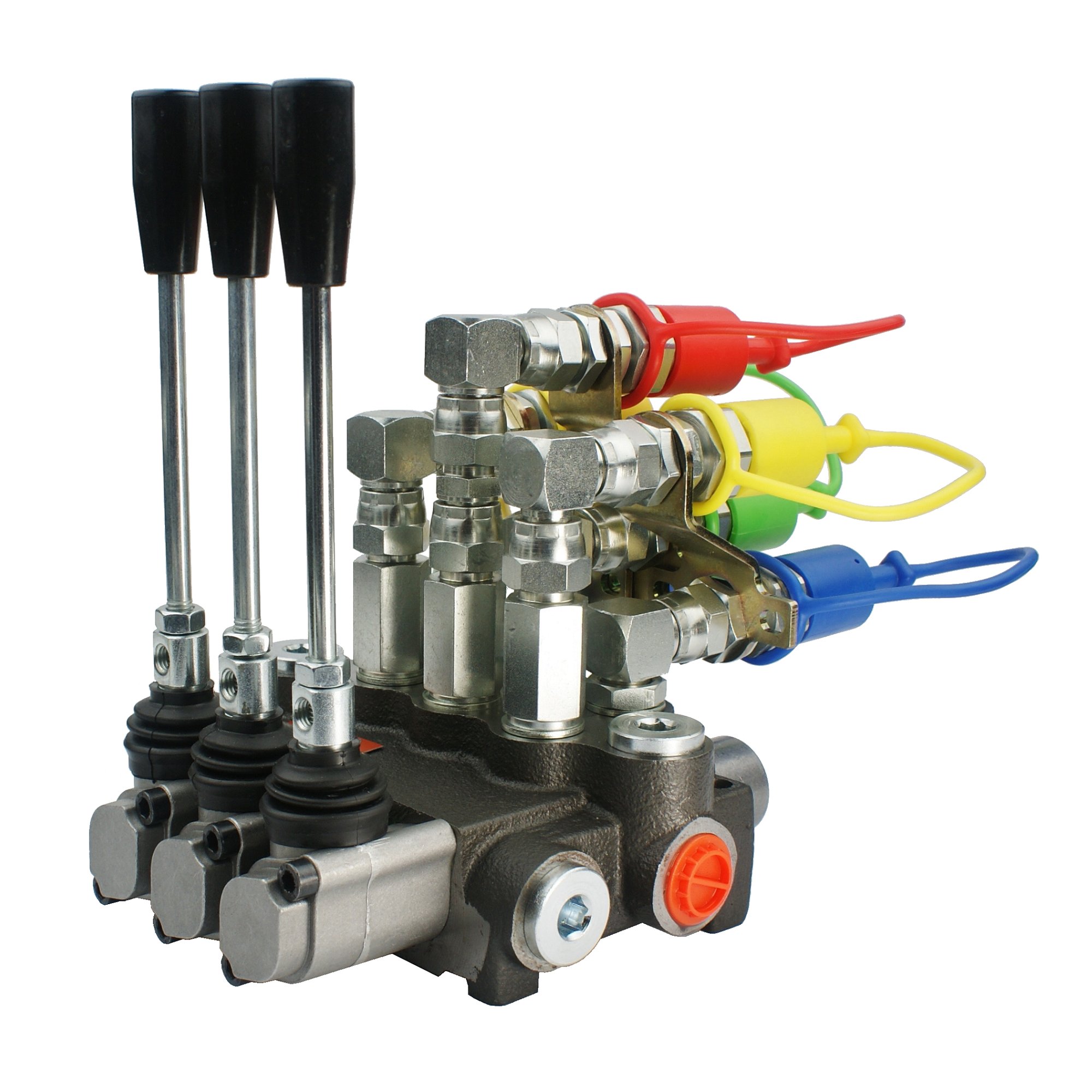 1.10.00.035 - ГИДРАВЛИЧЕСКИЙ РАЗДЕЛИТЕЛЬ 3 РАЗДЕЛА + ШТЕПСЕЛЬНЫЕ ВИЛКИ ЕВРО