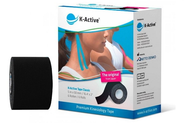 

Taśma Taping Kinesiology Tape Tejp Tejpy K-active