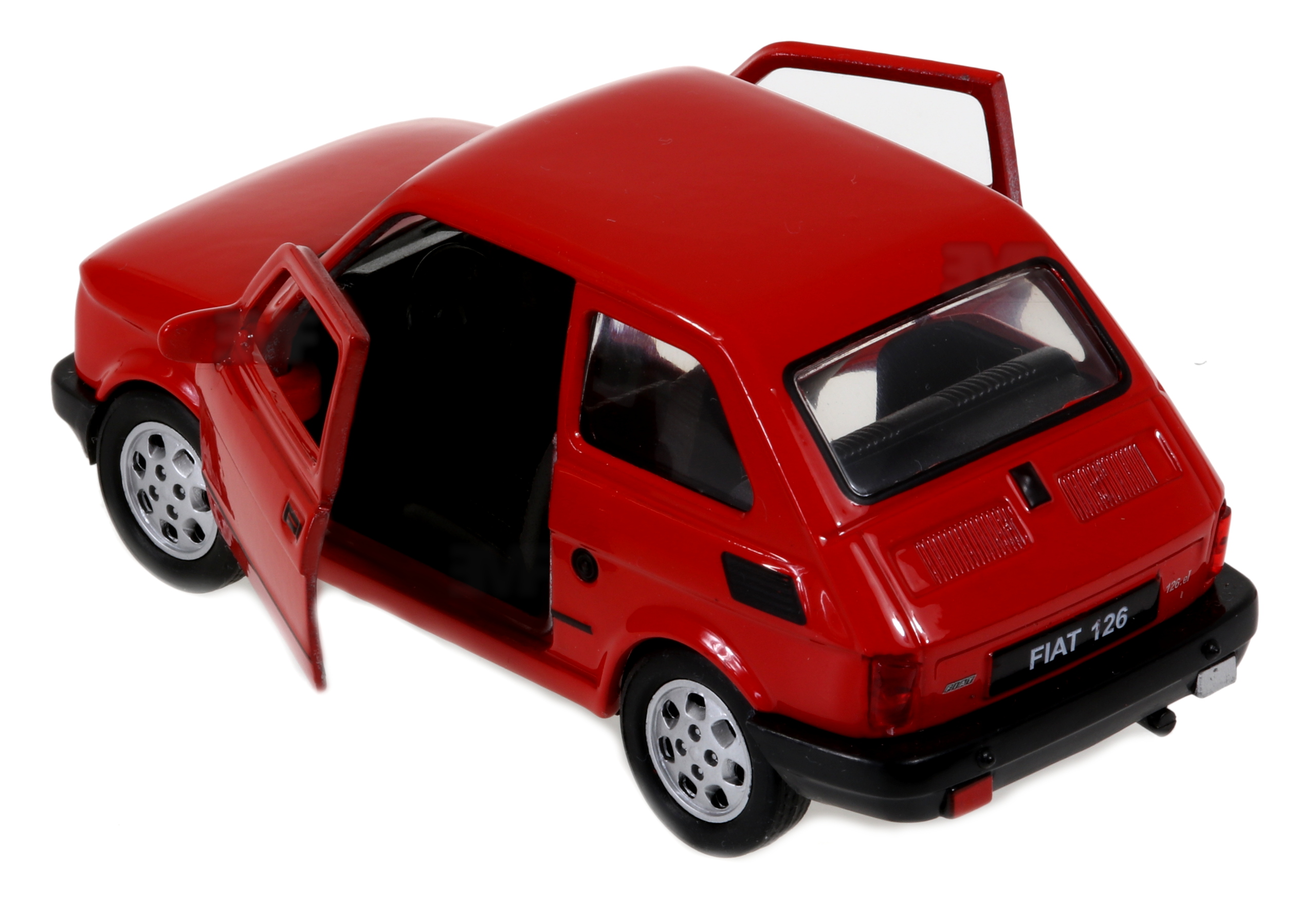 Welly Model Metalowy Maluch Fiat 126 126p ot.drzwi