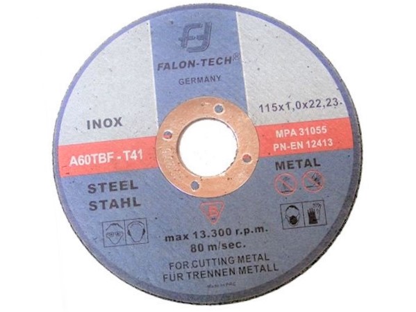 

Tarcza Tarcze Do Ciecia Metalu Stali 115/1 mm Ft