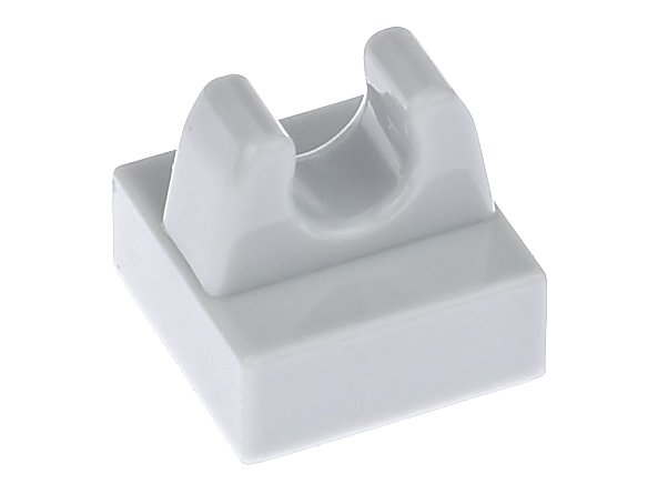 

Lego Płytka z zaczepem 1x1 2555 szara jasna